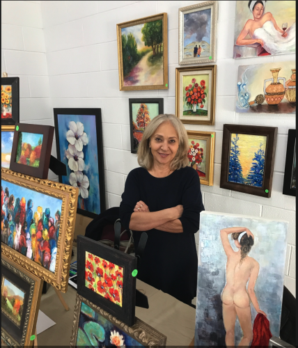 Mina at the Vienna Community Center