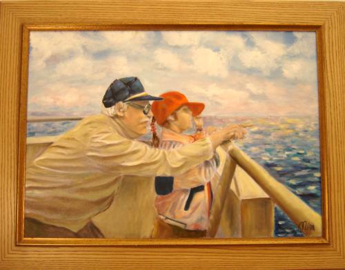 Whale Watching with Grandpa